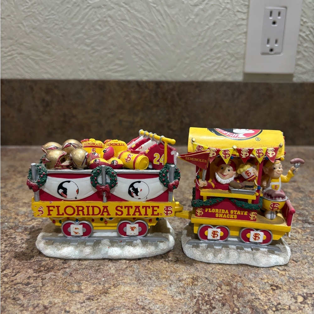 Danbury Mint Florida State Holiday Train Figurine RARE Christmas